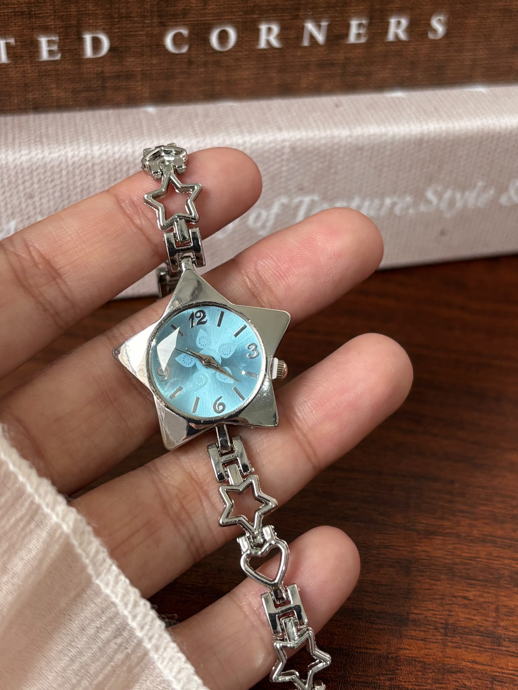 Celestial Star Bracelet Watch - Blue & Silver