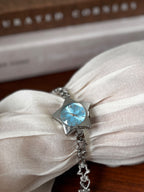 Celestial Star Bracelet Watch - Blue & Silver