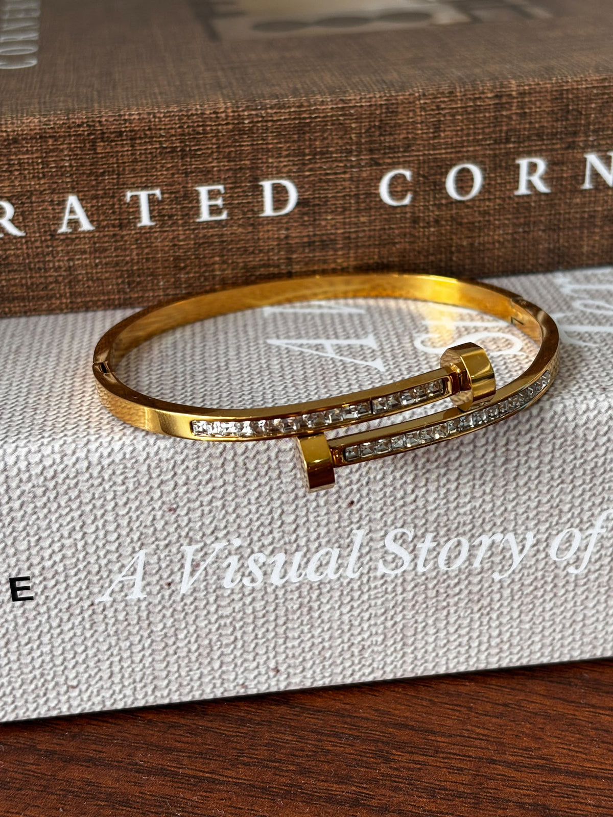 The Gold Nail Bangle