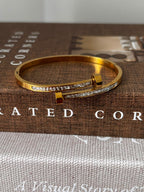 The Gold Nail Bangle