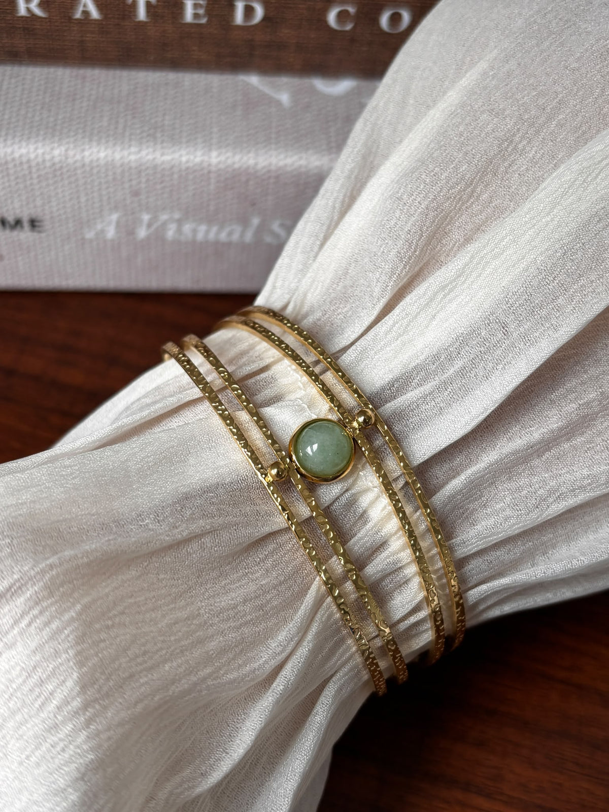 Sage Cuff Bracelet