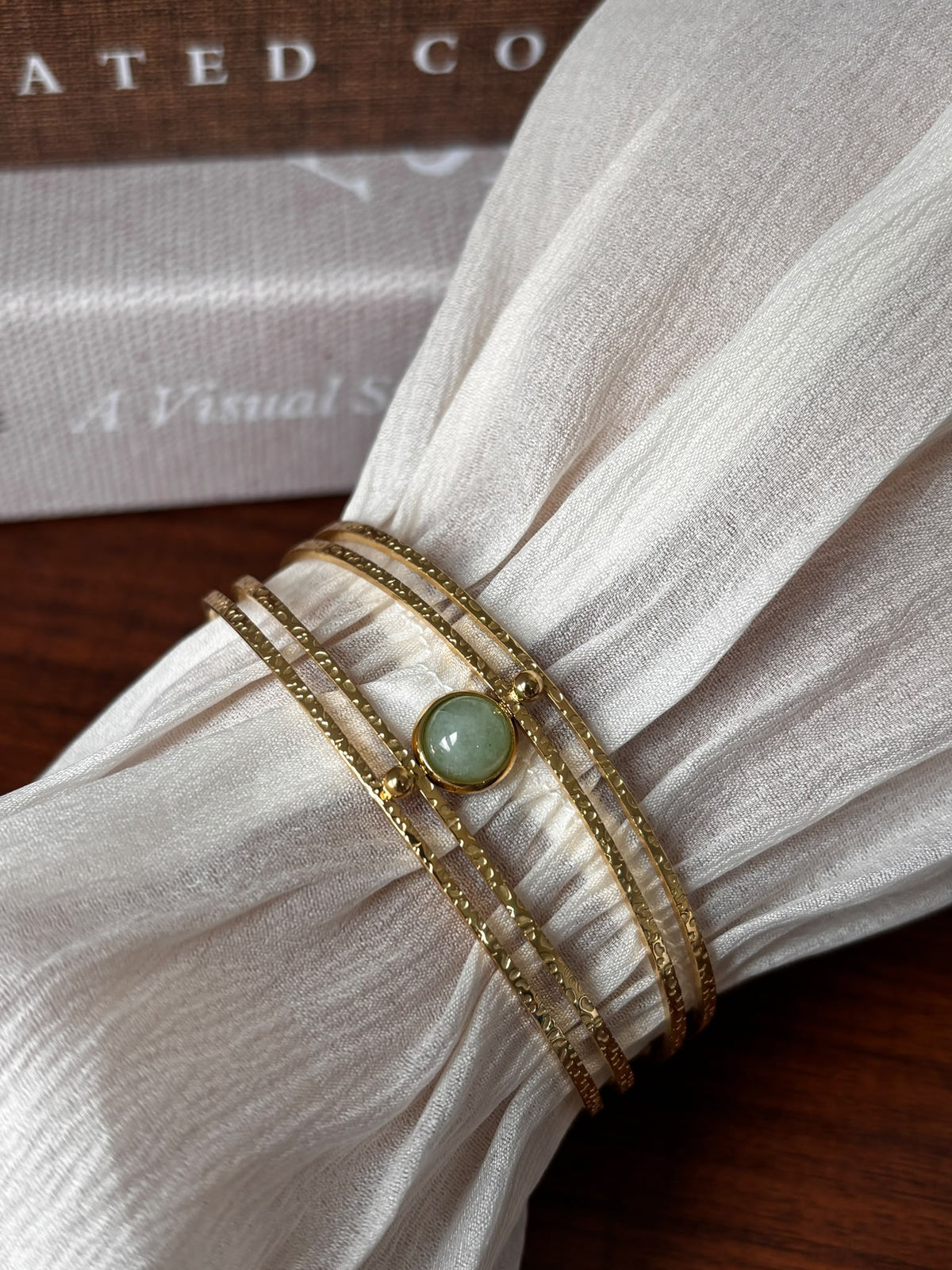 Sage Cuff Bracelet