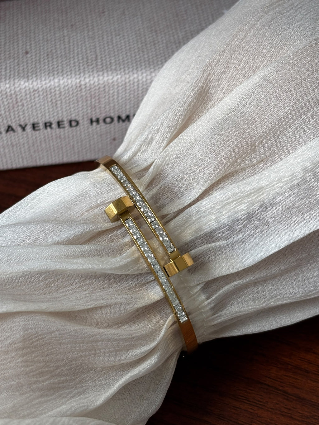 The Gold Nail Bangle