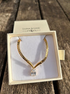 Lyra Drop Necklace
