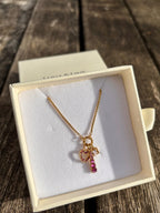 Amour Pink Charm Necklace