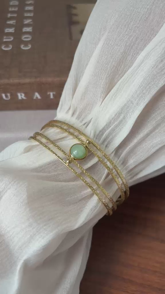 Sage Cuff Bracelet