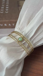 Sage Cuff Bracelet